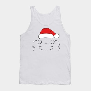 Austin-Healey Frogeye Sprite classic car Christmas hat edition black Tank Top